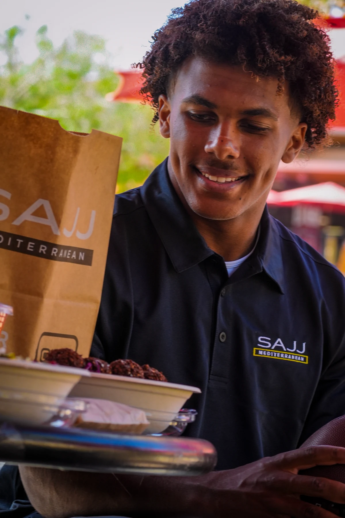 Un detalle de la experiencia de mesa de SAJJ